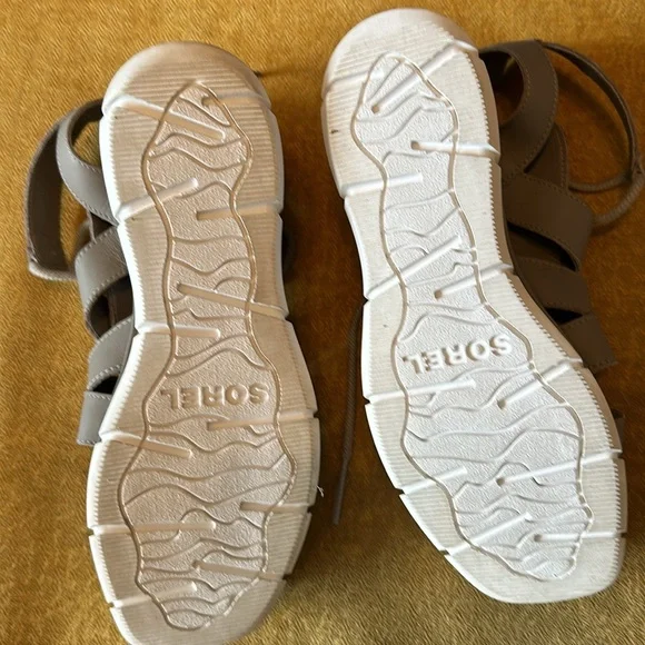 Sorel Joanie III lace up Wedge sandal size 8.5 - Picture 3 of 6